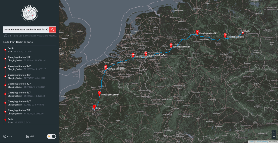 Geo Data Search Project